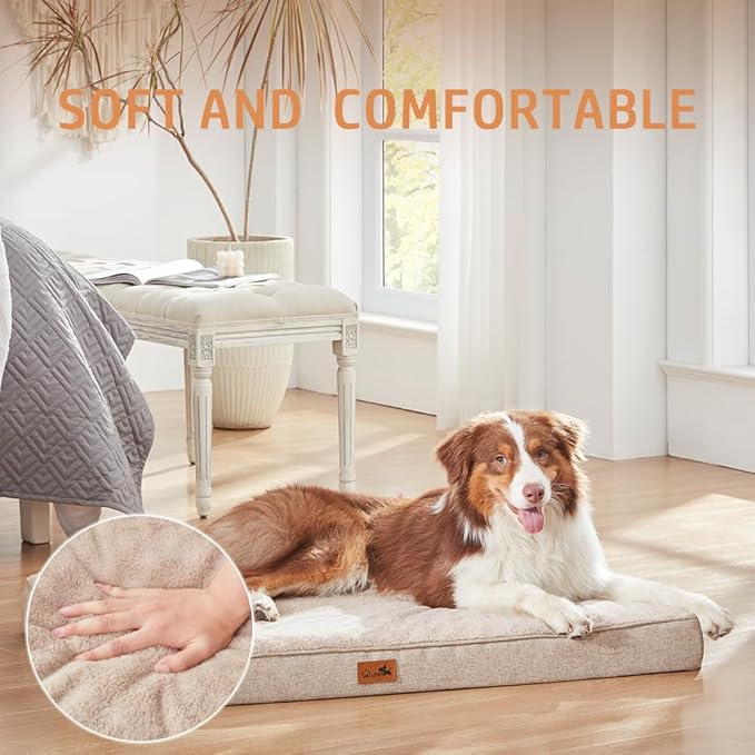 Large Dog Bed Memory Foam Orthopedic Dog Bed 36 * 27 in