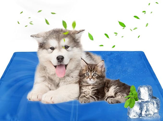 Dog Cooling Mat Gel: Large Cooling Pad for Dog (31.4" x 47.2"