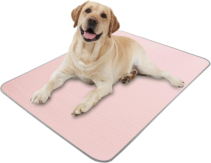 Summer Dog Cooling Mat Washable Ice Silk Self Cool Pad for Small Medium Large Dogs and Cats 40x28in)