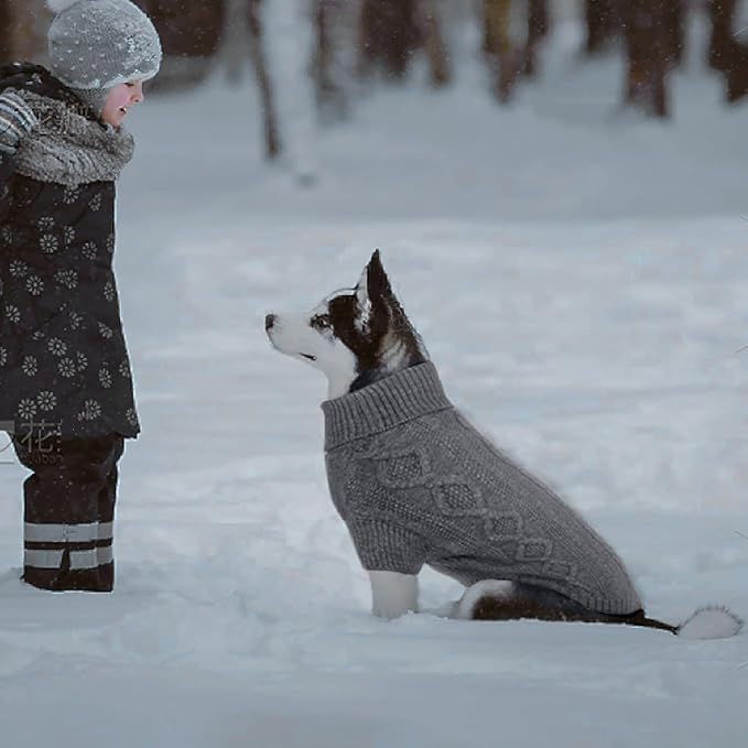 Large Dog Sweater Fall