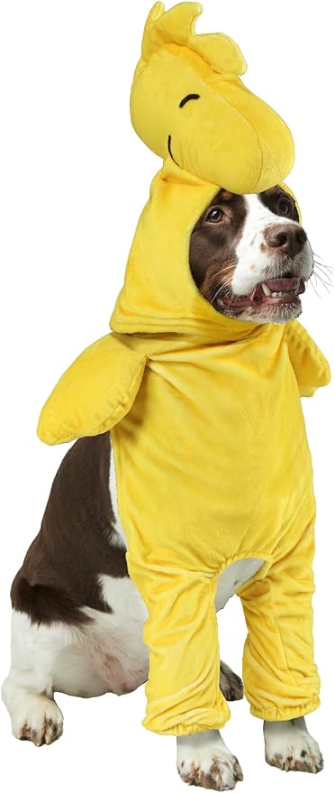 Rubie's Peanuts Woodstock Walking Pet Costume, As Shown, Small