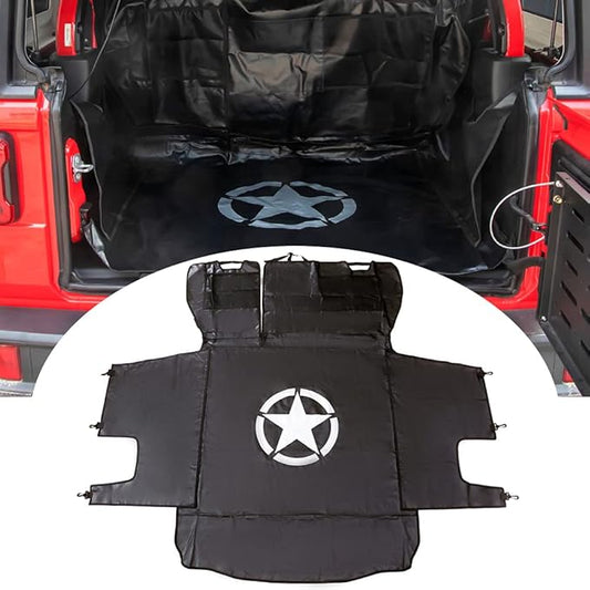 BESTAOO Dog Cargo Liner for Jeep 2007-2024 Jeep 4-Door, Heavy