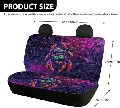Purple Spider Car Seat Covers for Men Womens