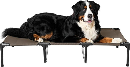 EHEYCIGA 50 Inch Elevated Dog Cot Beds for Extra Large Dogs