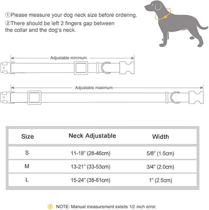 Beirui Cute Girl Dog Collars for Female Dogs