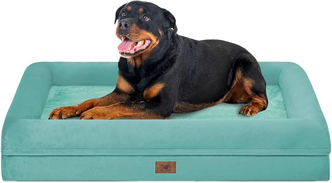 Orthopedic Washable Large Dog Bed: XXLarge Dog Bed Bolster Waterproof