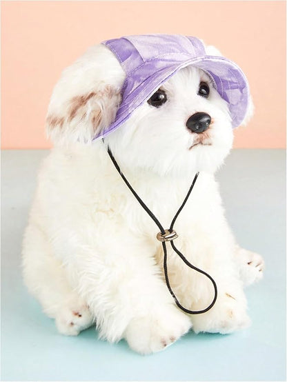 Generic Tie Dye Dog Hat with Ear Hole