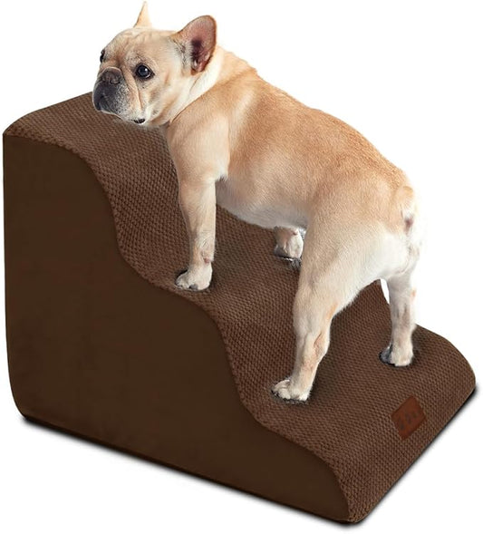 Dog Stairs for Small Dogs 3-Step Dog