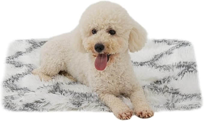 PJYuCien Fluffy Fleece Calming Pet Throw Blanket 16 * 24", Machine