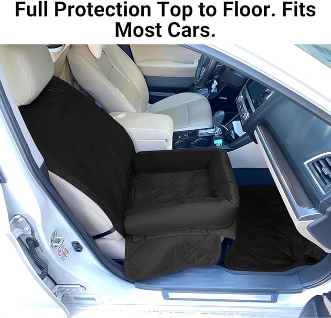 Formosa Covers Deluxe Waterproof Car Seat Dog Bed PetGuard Cover 21" W 72" L,