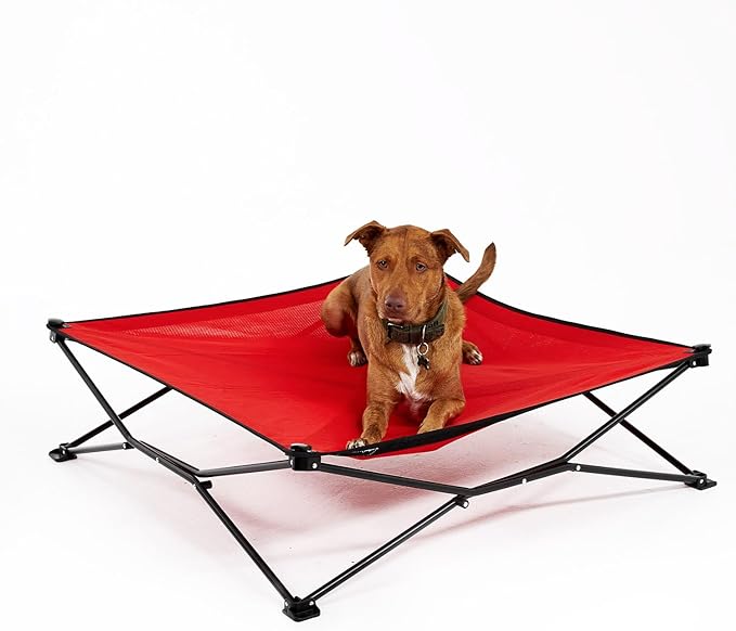 Coolaroo On The Go Cooling Elevated Dog Bed