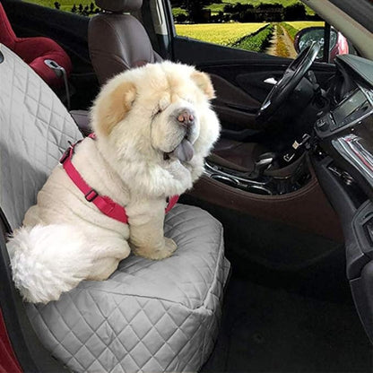 Dog Car Seat Covers 100% Waterproof Car Seat Protector for Pets Front Seat Scratch Proof Non-Slip Durable for Cars