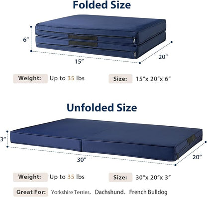 RRPETHOME Waterproof Outdoor Dog Beds Large Sized Dog