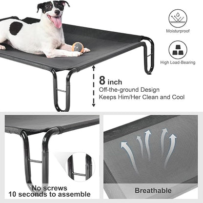 pettycare Elevated Dog Bed Cot 35 lbs, 28x22x8 ''es