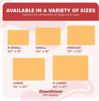 Downtown Pet Supply Dog Crate Pad 42 x 27, Waterproof,