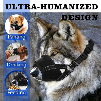 Dog Muzzle XL(Circumference:7''-10.6''in))