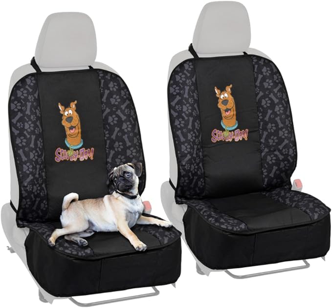 BDK Scooby Doo Waterproof Car Seat Covers for Dogs 2 Pack