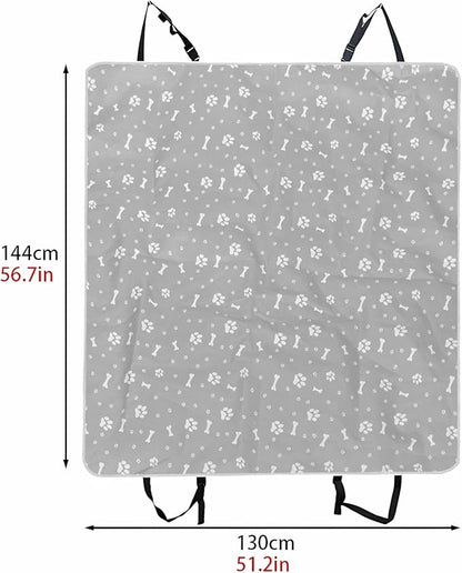 Dog Car Seat Cover for Back Seat