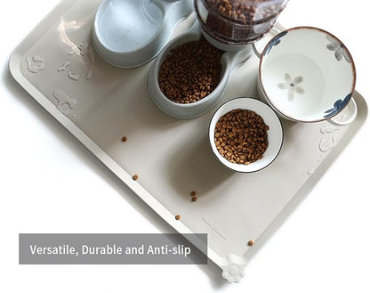 Hoki Found X-Large Silicone Pet Food Mats Tray