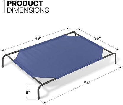 MoNiBloom Elevated Dog Bed for Large Dogs 54 Inches
