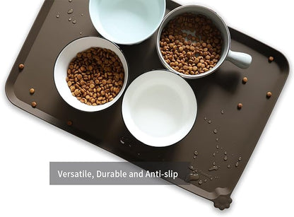 Hoki Found L Silicone Pet Food Mats Tray