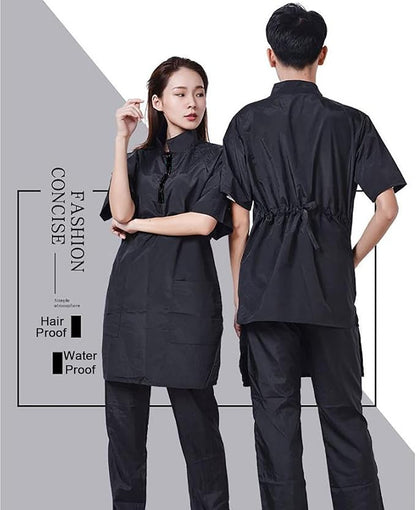 Gliitatu Dog Grooming Smock 2 Pack Barber Jackets