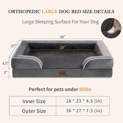 Cooling Dog Bed for Large Dogs