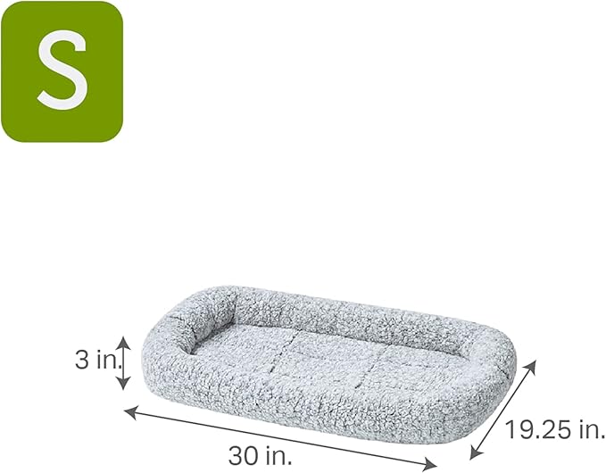 Friends Forever Bolster Dog Crate Mat 30 Inch