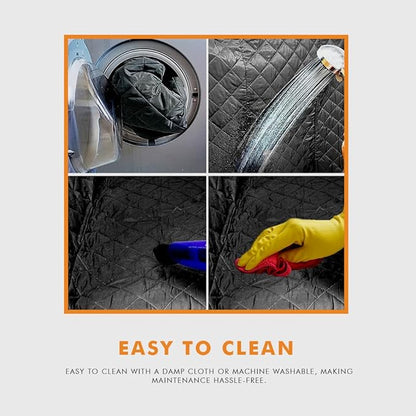 Dog Car Seat Cover for Back Seat Pocket,100% Waterproof,