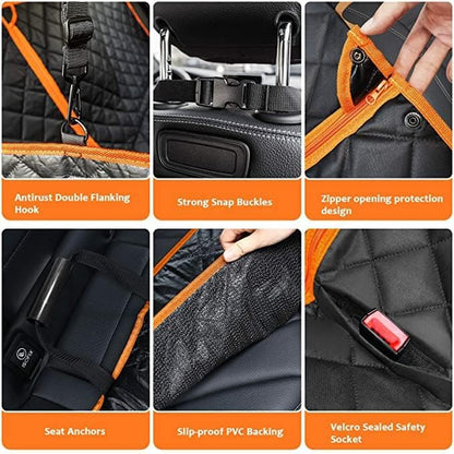 Dog Car Seat Cover Waterproof 600 D Oxford 58 x 54 x 15