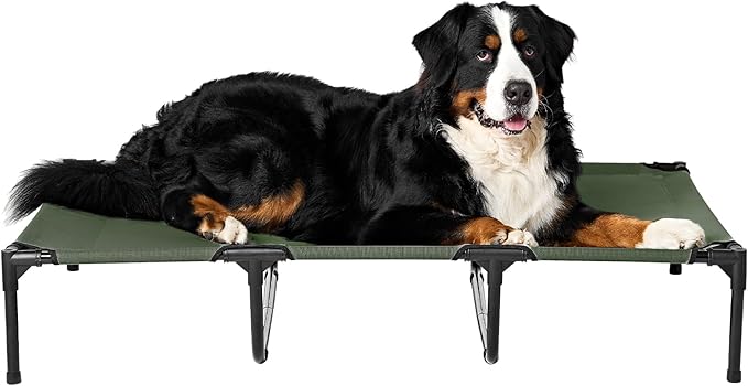 EHEYCIGA 50 Inch Elevated Dog Cot Beds for Extra Large Dogs