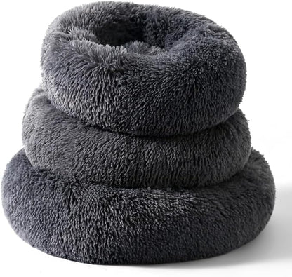 Donut Dog Bed Cat Bed Fluffy Calming Pet 3Kg Pet