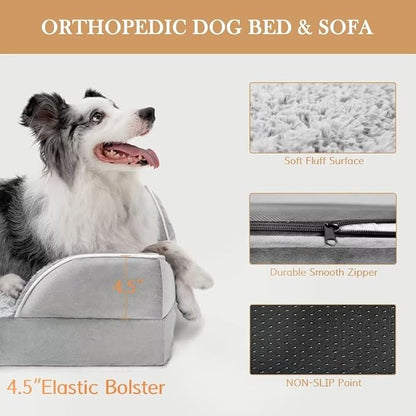 Large Dog Beds Orthopedic Foam