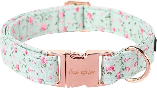 Unique style paws Dog Collar Metal Buckle Collar