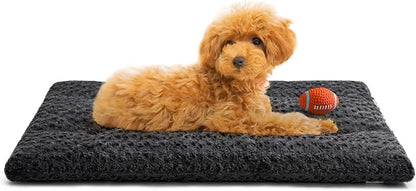 VERZEY Dog Beds Crate Pad Mat for Small Dogs (24" L 18" W,