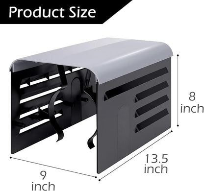 RunNico 2 Pack Pool Pump Covers for Outside Units