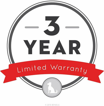 Brindle Waterproof Designer Memory Foam Pet Bed-Removable Machine Cover-4 Inch