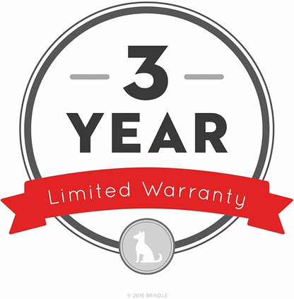 Brindle Waterproof Designer Memory Foam Pet Bed-Removable Machine Cover-4 Inch