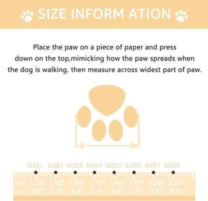 Dog Shoes, Dog Sandals for Hot Pavement Outdoor Dog Boots Non-Slip Waterproof Dog Booties for Summer 4Pcs Dog crocs with Rugged Sole Beige