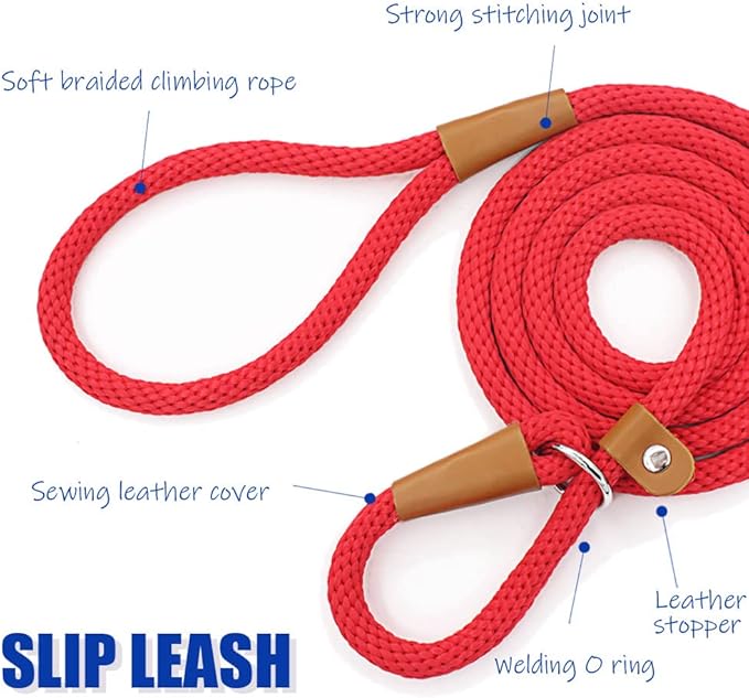 lynxking Dog Leash Slip Lead 5 6 8