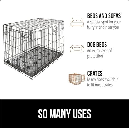 Gorilla Grip Washable Puppy Pads 22x22 Pack 2, Slip