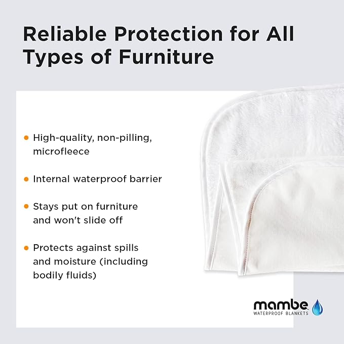 Mambe Non-Slip Pet Blanket Extra Large