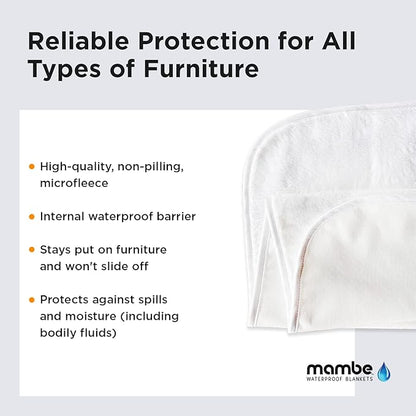 Mambe Non-Slip Pet Blanket Extra Large