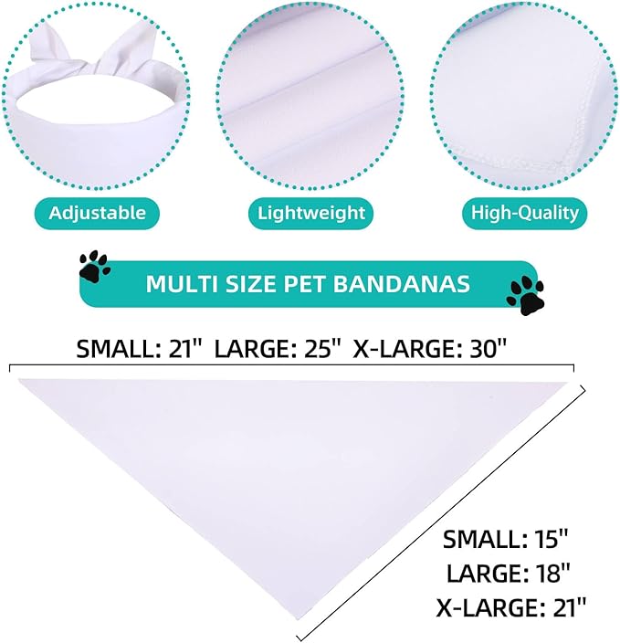 Sublimation DOD Bandanas 6PCS