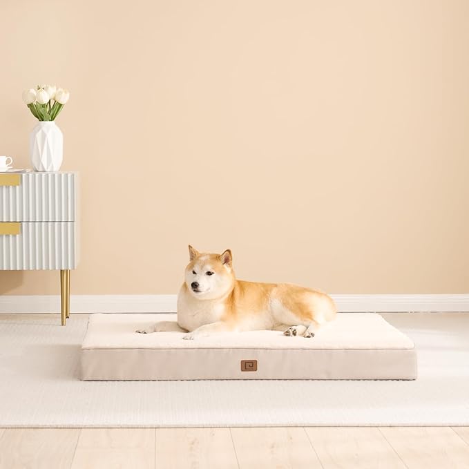 EHEYCIGA Orthopedic XL Dog Beds for Extra Large Dogs with Removable Washable Cover 44x32