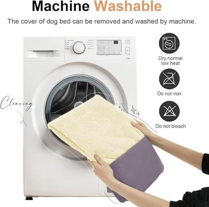 Large Dog Bed Orthopedic Washable: Beds Bolster XXL Bed Big XLarge Dogs Egg Crate Foam Sofa Couch Waterproof Removable Cover