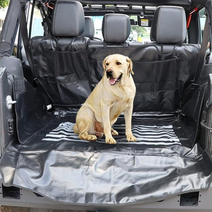 BESTAOO Dog Cargo Liner for Jeep 2007-2024 Jeep 4-Door, Heavy
