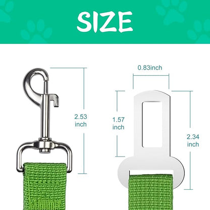 2 PCS Dog Seat Belt for Car Frskcssd