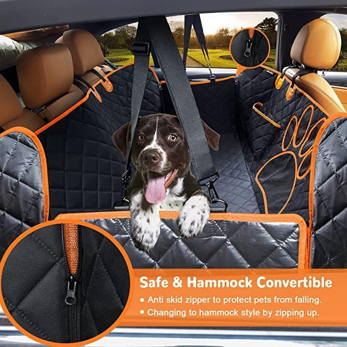 Dog Car Seat Cover for Back Seat