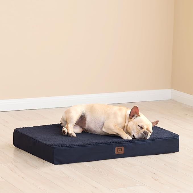 EHEYCIGA Orthopedic XXL Dog Beds for Jumbo Dogs with Removable Washable Cover for Crate 47x29